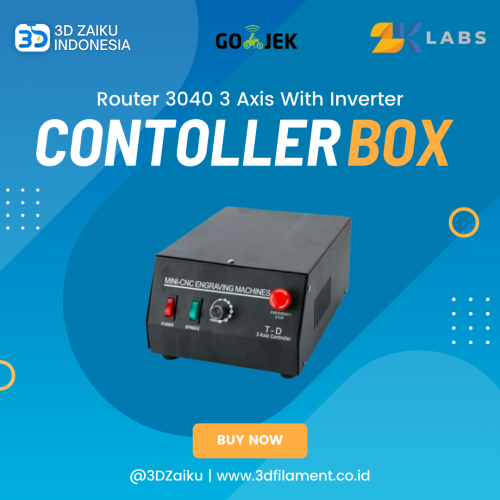 CNC Router 3040 3 Axis Controller Box with Inverter - 1500W